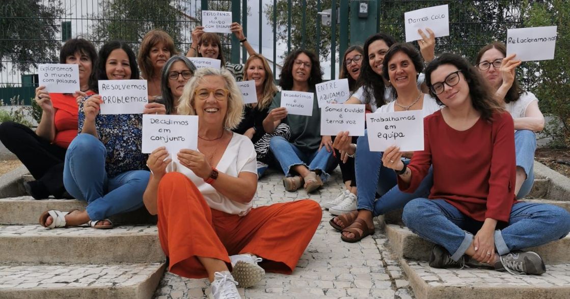 Esta é a equipa que vai estar no Jardim de Infância MFP em 2023-2024.