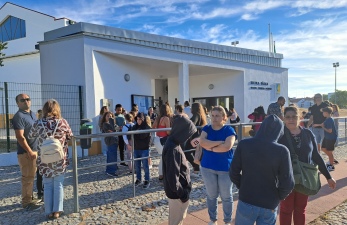 Receção aos encarregados de educação e alunos dos 1.º, 5.º e 7.º Anos.