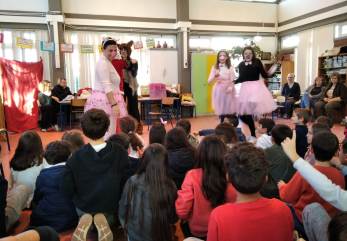 Teatro de Natal pelos pais do 2.º Ano da Escola da Vista Alegre